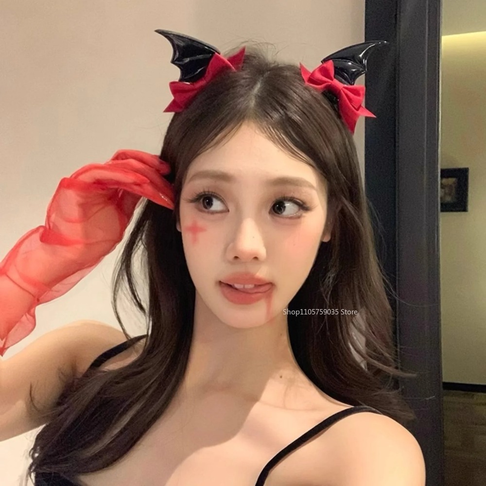Cosplay Bat Prop - Fermagli per Capelli a Forma di