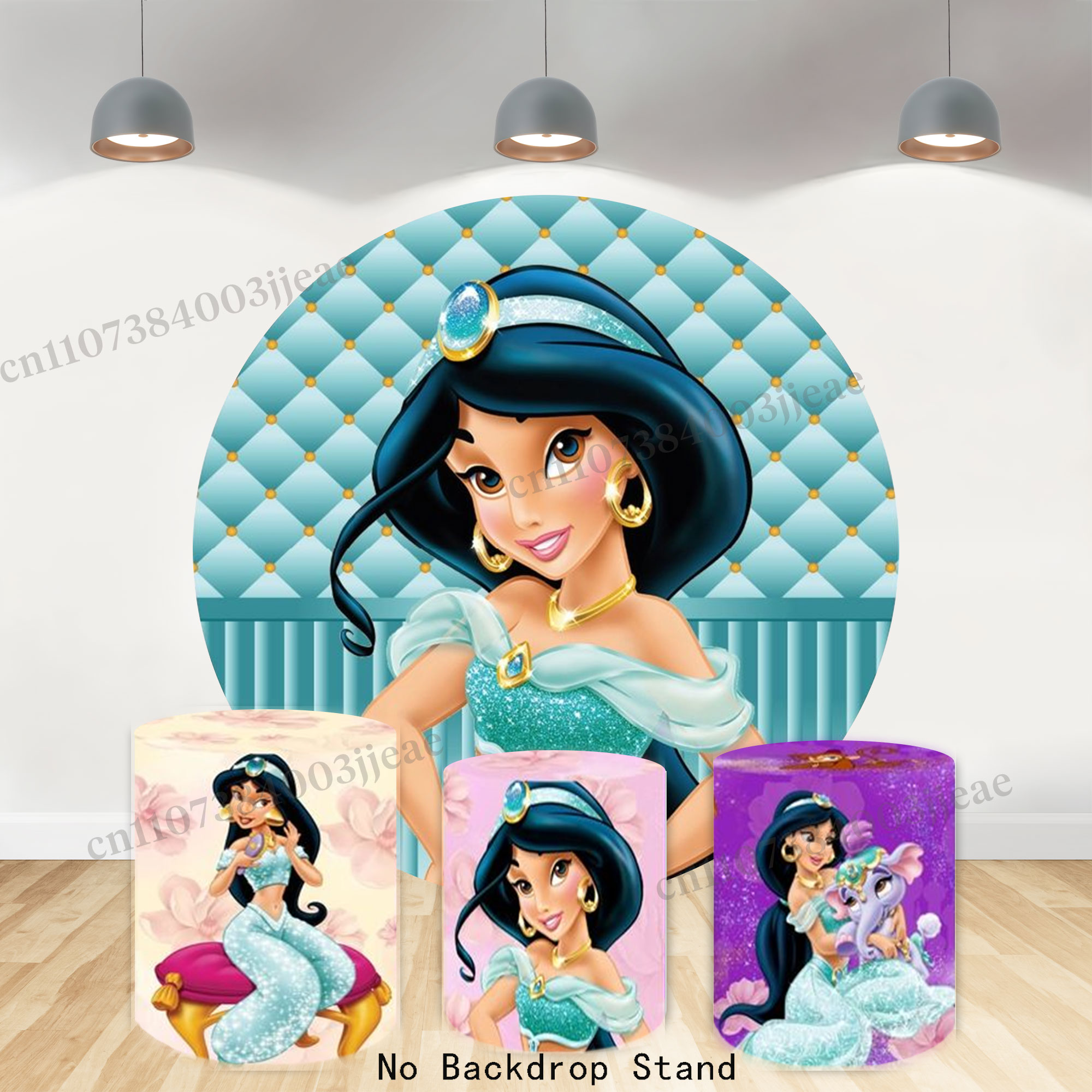 Cosplay Floating Prop - Sfondo Rotondo Aladdin Jasmine per Feste