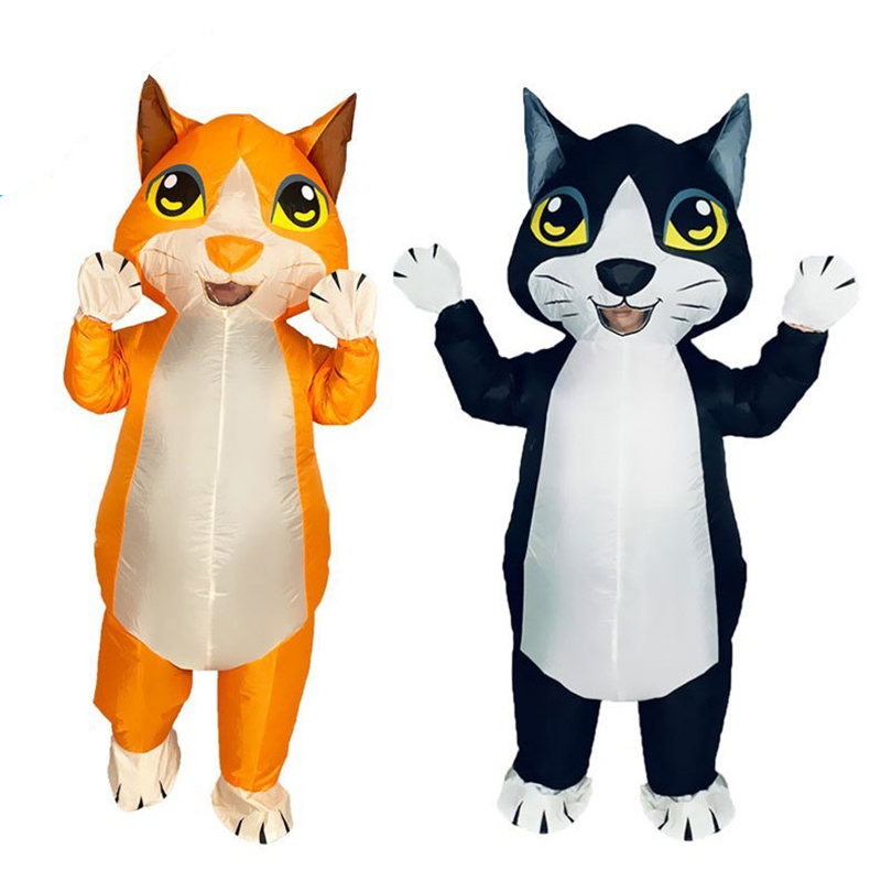 Cosplay Prop Business - Costume Gonfiabile da Gatto Nero e