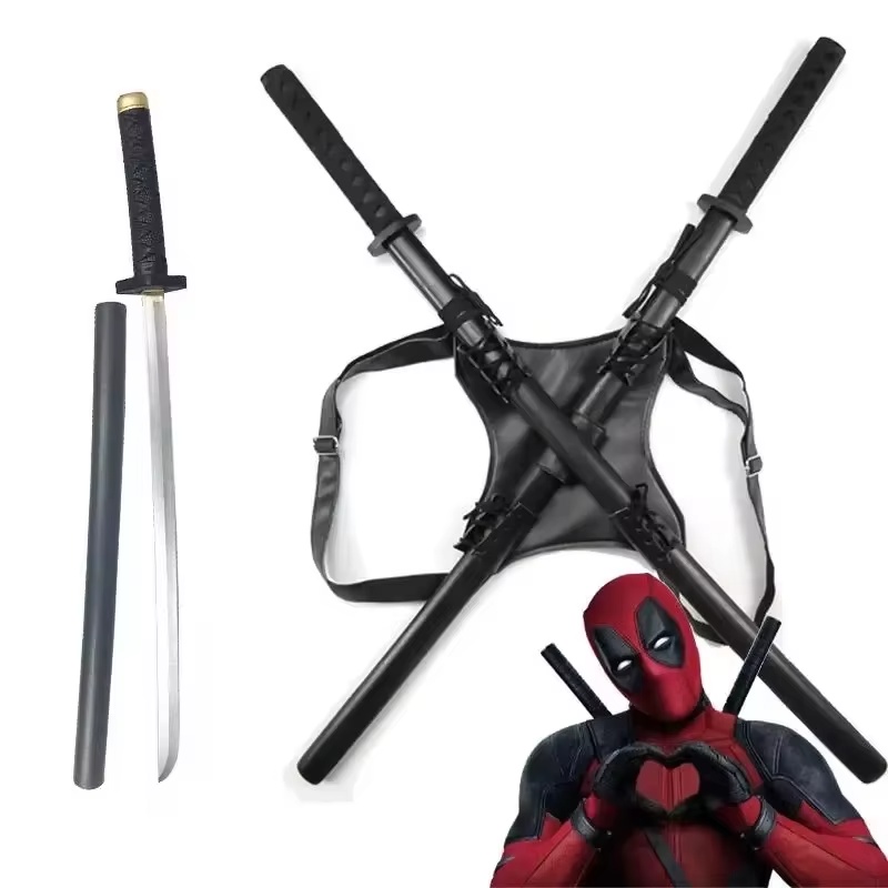 Cosplay Prop Dagger - 2025 Nuovo 61 centimetri Deadpool Katana