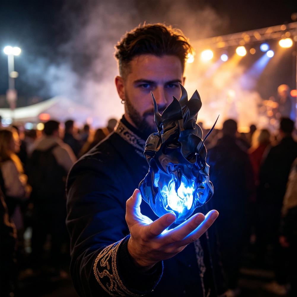 Cosplay Fireball Prop - Accessori per Cosplay, Palla di Fuoco