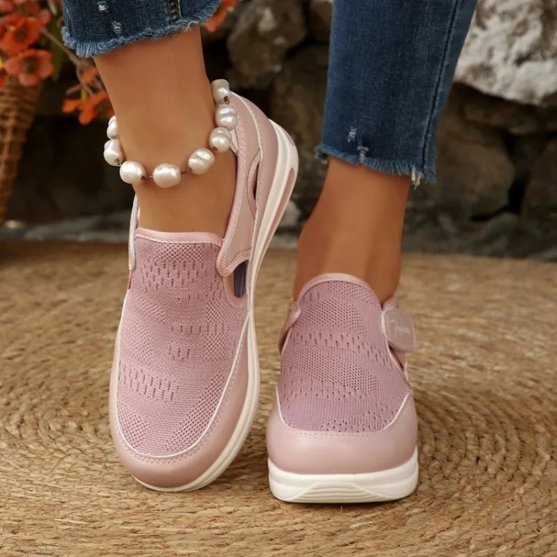 Sneakers da Donna con Plateau, - Velcro Hook Loop recensione e prezzo