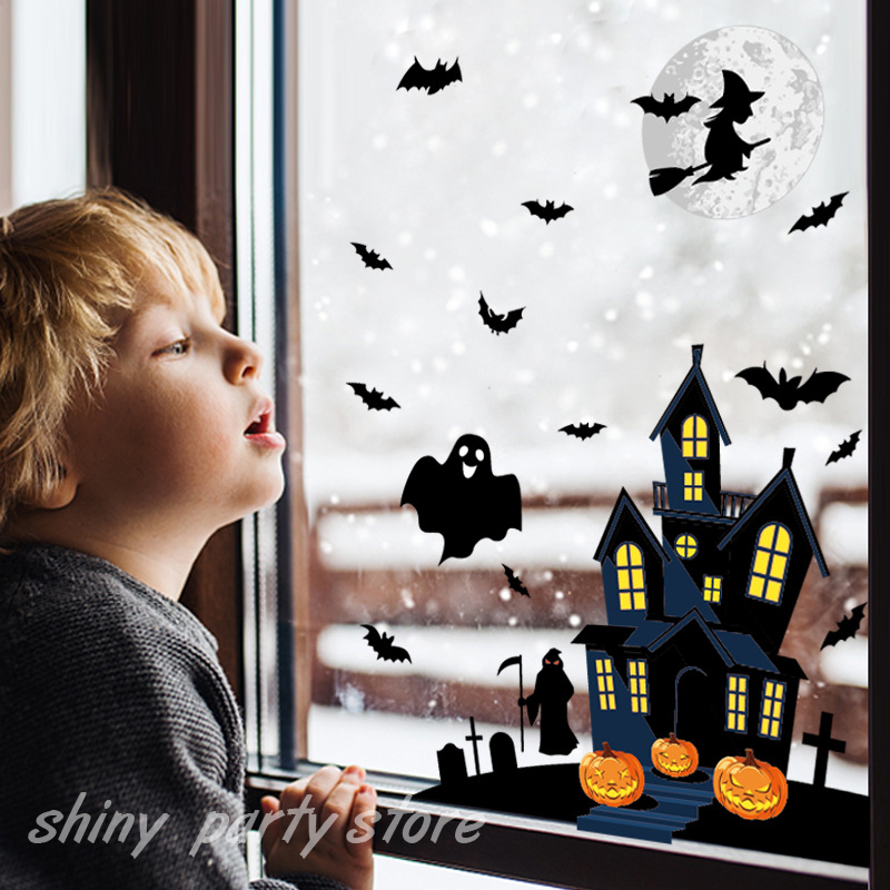 Ghost Bat Witch Window Sticker - Cosplay Bat Prop recensione e prezzo