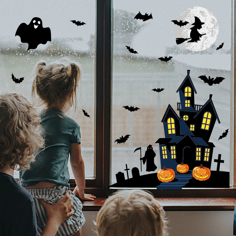 Ghost Bat Witch Window Sticker - Cosplay Bat Prop recensione e prezzo