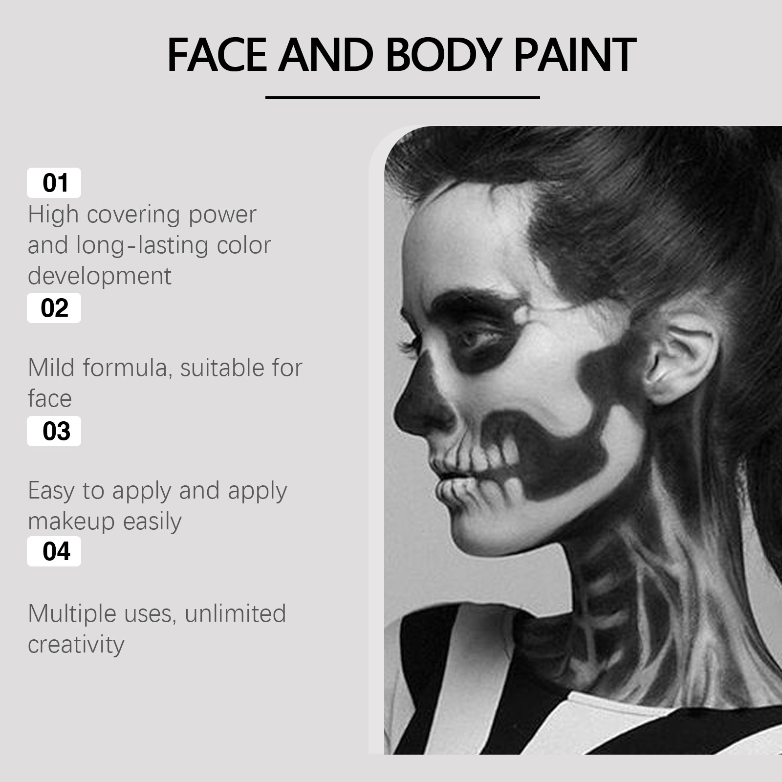 Kit per il trucco di Halloween - Cosplay Prop Paint recensione e prezzo