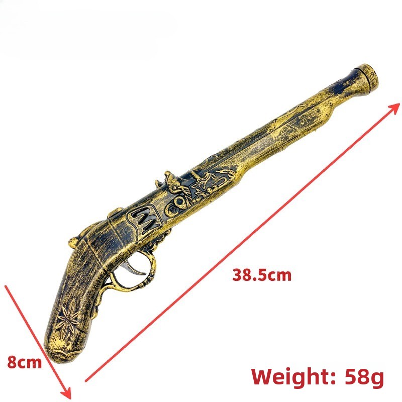 40 cm/15.75in Pirata Pistola d - Cosplay Prop Pistol recensione e prezzo