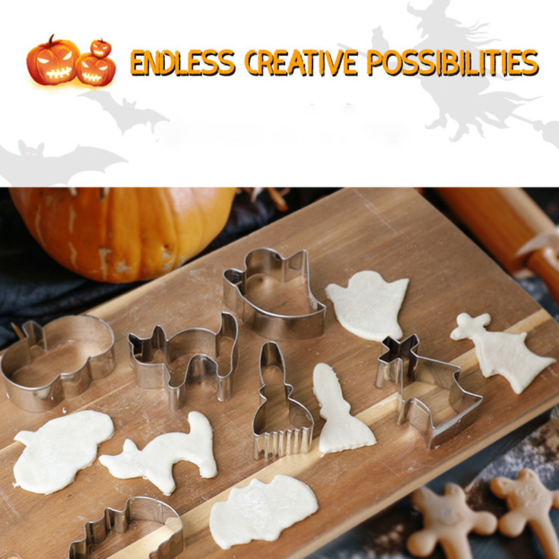 5/6/7/12PCS Halloween Cookie C - Cosplay Bat Prop recensione e prezzo